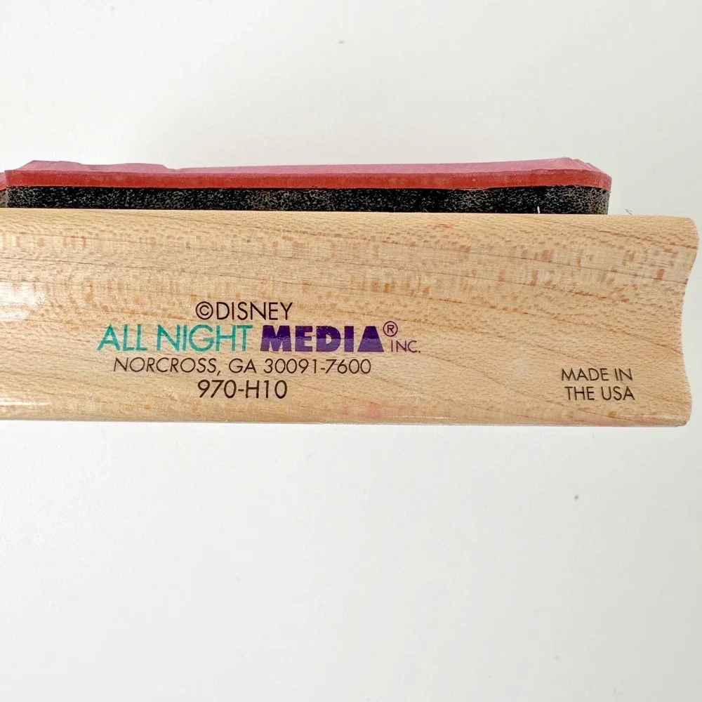 Disney Sleeping Beauty Wooden Rubber Stamp 3.5